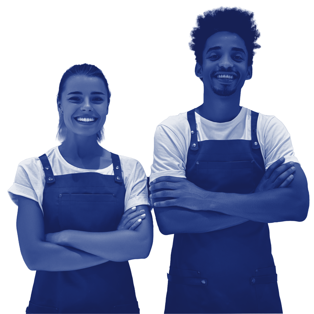 Two school children representing education planning