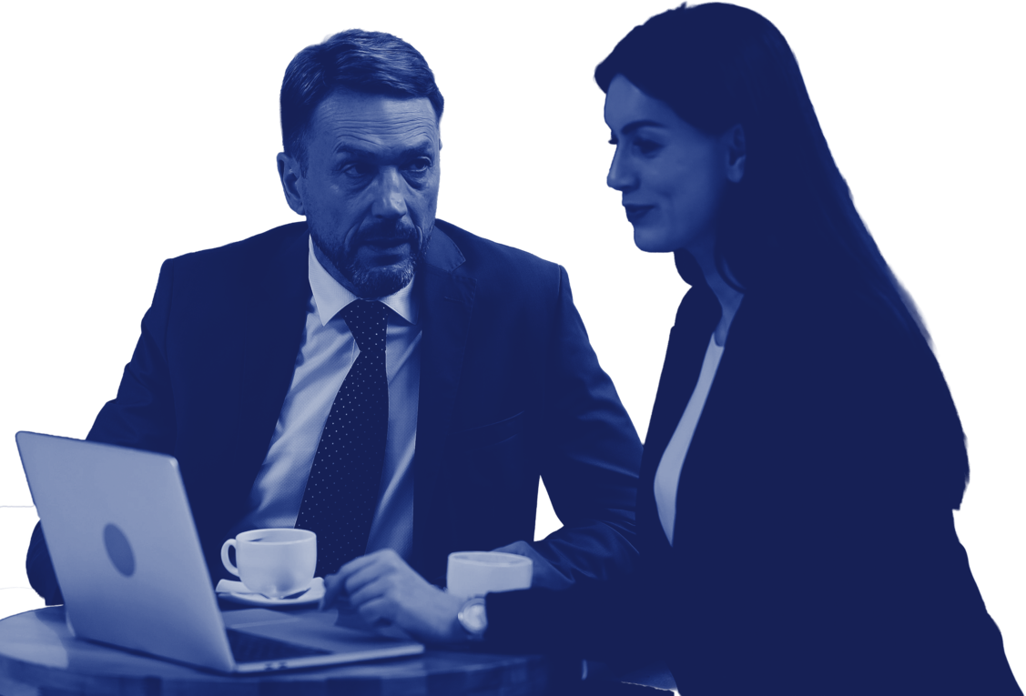 Two school children representing education planning